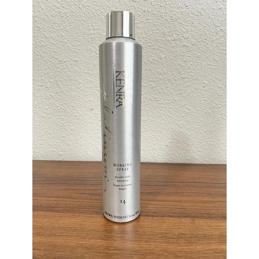 Kenra Platinum Working Spray 14 Flexible Hold Hairspray 10 oz New